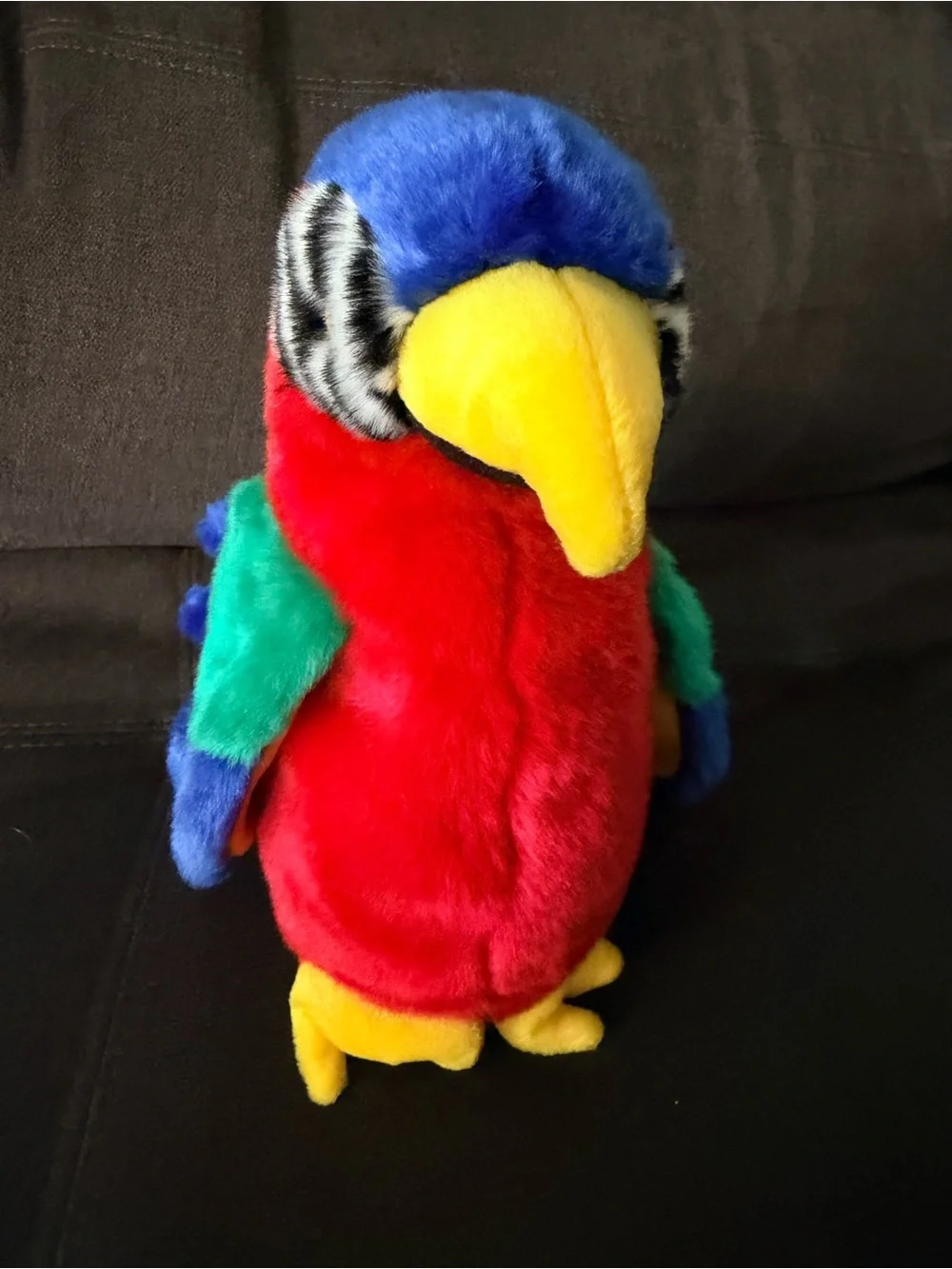 Ty Colorful Parrot Plush - Red, Green, Blue, Yellow